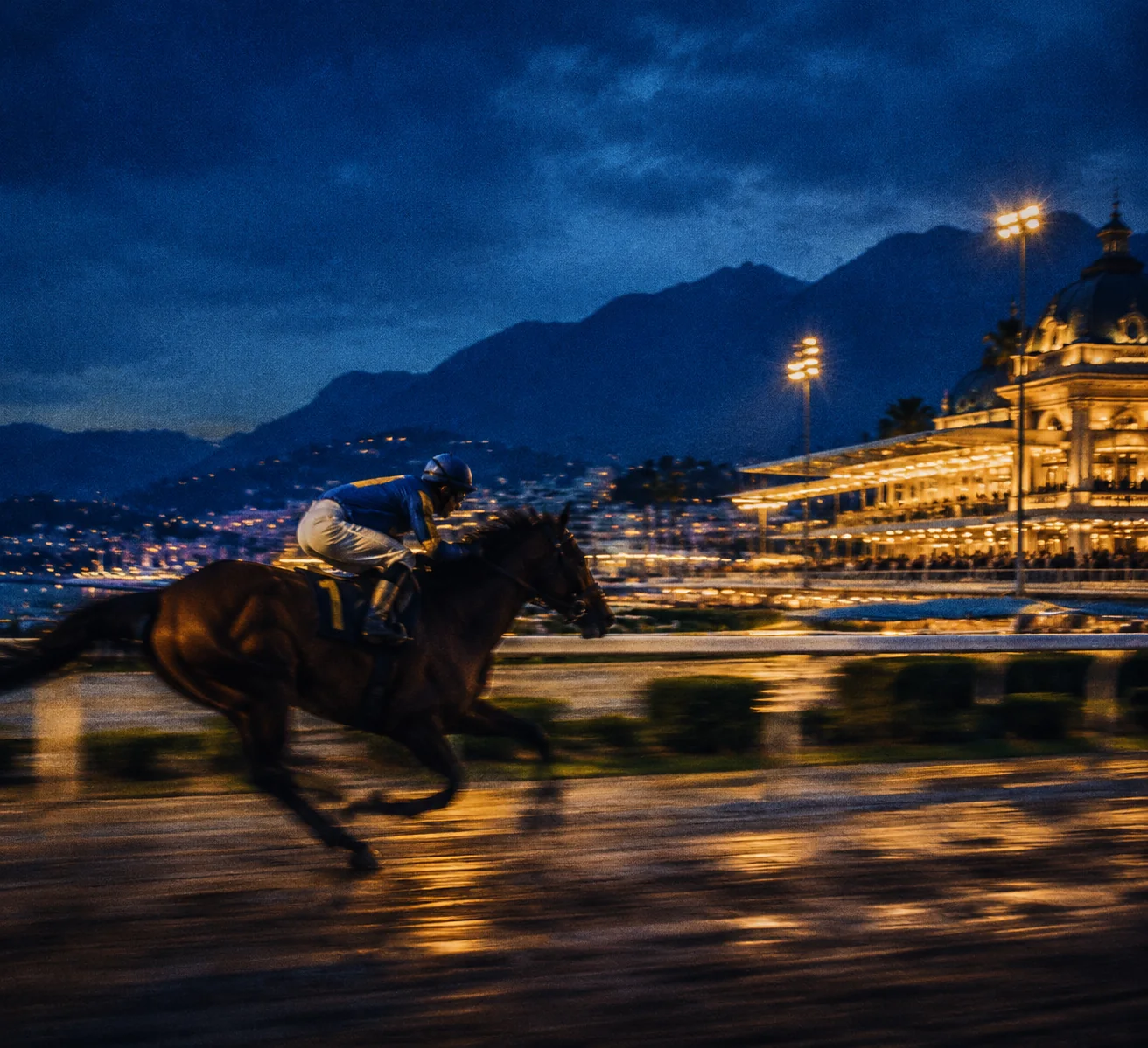 ippica e quote Eurobet in una fotografia editoriale